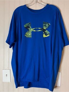 Under Armour HeatGear T Shirt Men's X-Large Short Sleeve Loose
